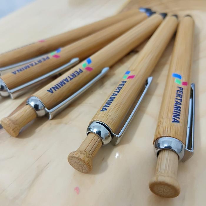 Pulpen Custom / Pulpen Bambu / Pulpen Bambu Custom / Pulpen Custom Logo / Pulpen Custom Nama /