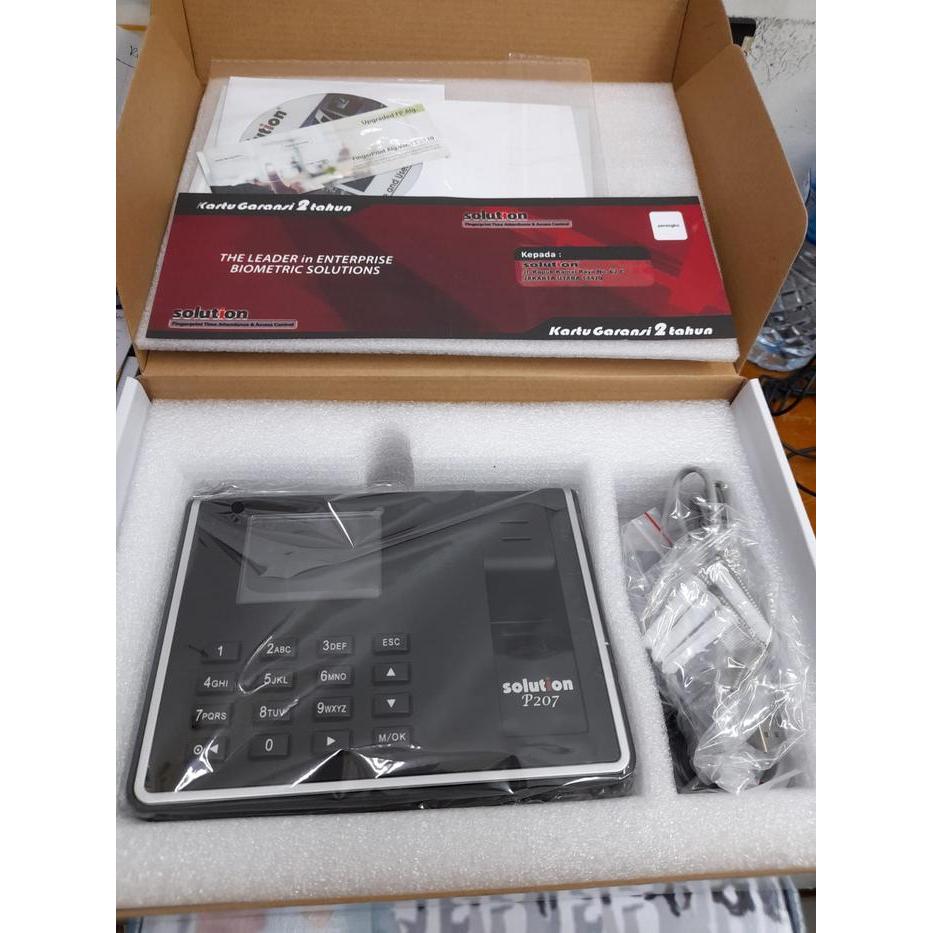 Mesin Absen Fingerprint Solution P207