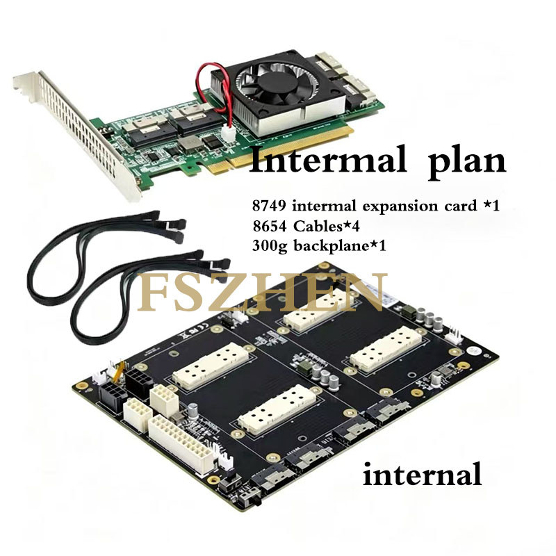 SXM2-300G Dual-Channel Pass-Through Baseboard V100 SXM2 Graphics Card 300G Integrated Nvlink Lite