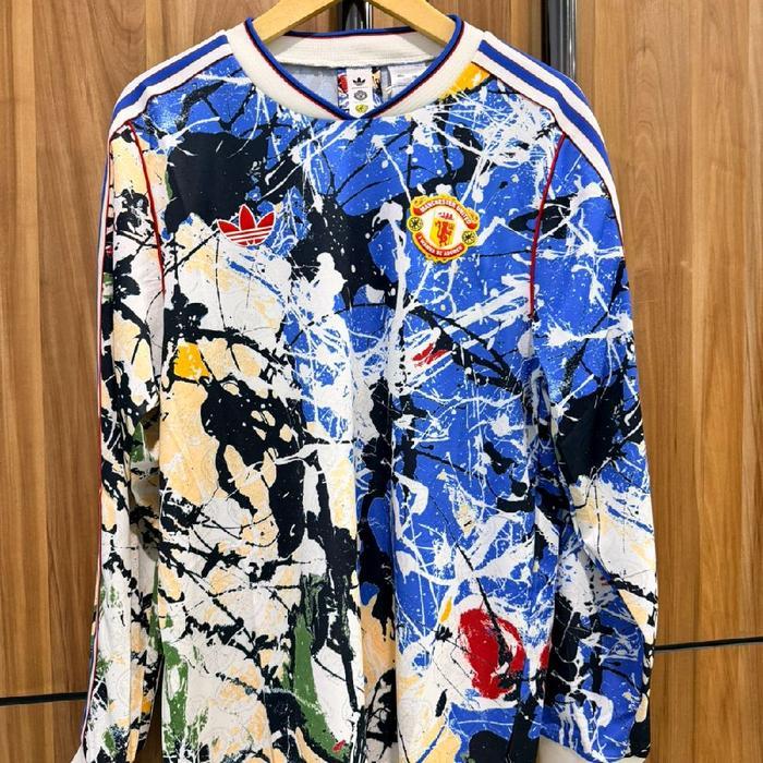 Jersey Manchester United Stone Roses Original Longsleeve