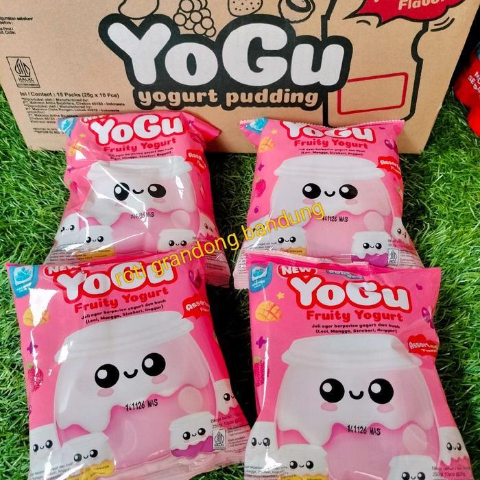 NEW AGAR AGAR JELLY YOGU ISI 4 Bks (40pcs) Jeli Puding