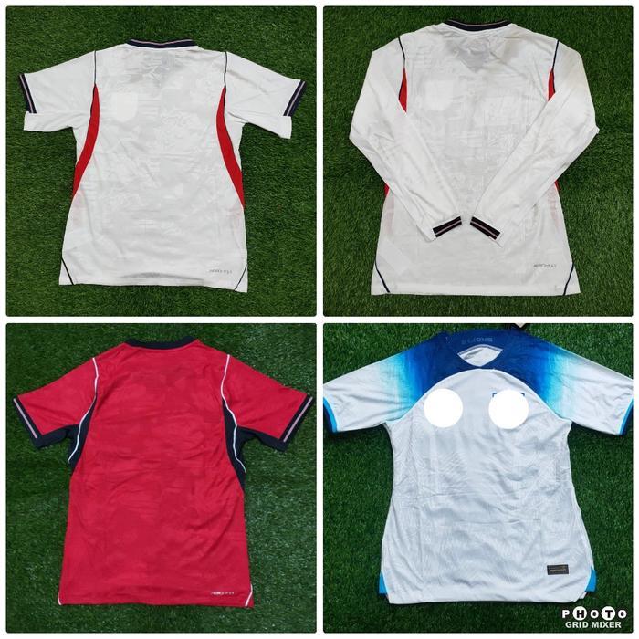 PLAYER ISSUE INGGRIS HOME AWAY JERSEY BAJU BOLA PIALA DUNIA EROPA 2022 2024 2026 IMPORT JUMBO XXL