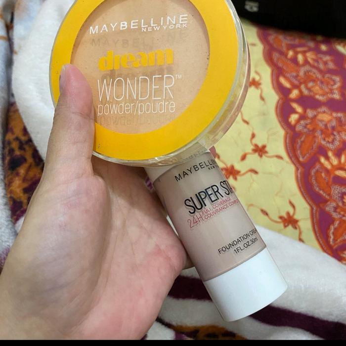Maybelline bedak padat & foundation