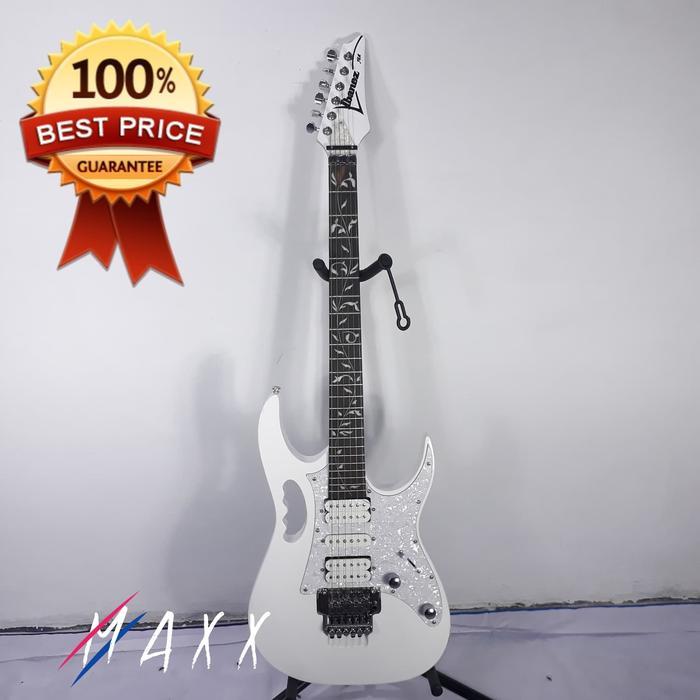 Ibanez Jem Flower White Pearl Spesial