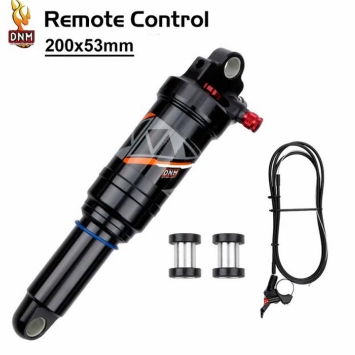 DNM Rear Shock 200 mm Remote Control Air Rebound Sepeda MTB