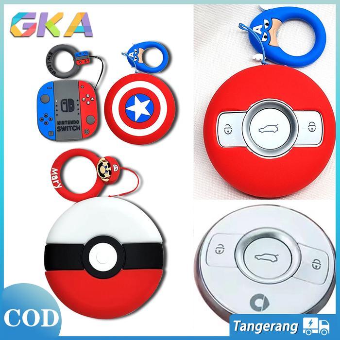 Ada Stok Cover Remote Kunci Wuling Air EV Binguo Sarung Kunci Remote Wuling EV Binguo
