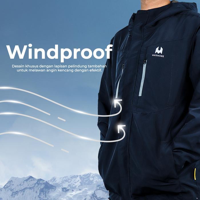 Bisa Grab Hikemore Jaket Pria Hiking Gunung Hikemore Ridge Outdoor Original