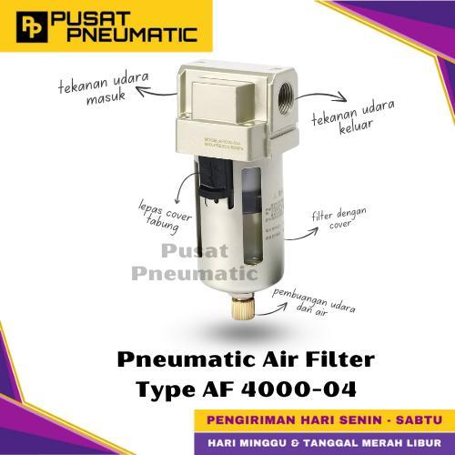 AF 4000-04 FILTER PNEUMATIC / FILTER ANGIN 1/2" AF4000-04