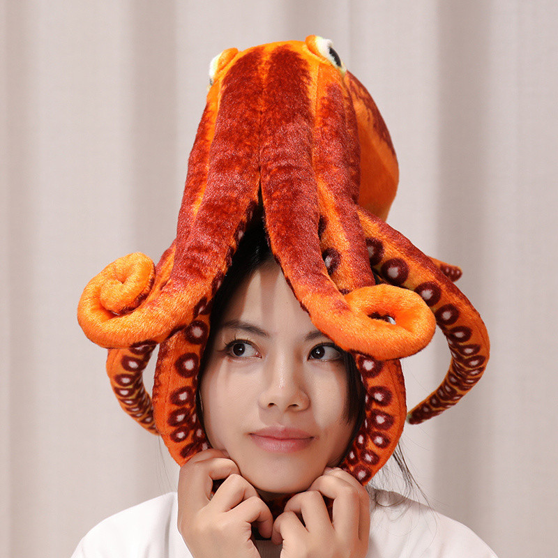 Cute Lifelike Octopus Plush Toy Soft Stuffed Sea Animal Toy Simulation Octopus Plushie Gift for Kids