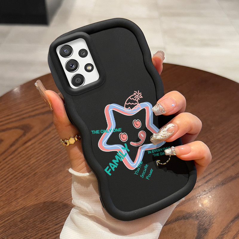 Casing Untuk Samsung A52 4G A52 5G A52s Case Casing pola Bintang Aneh Kasing HP ceruk Kesing mewah C