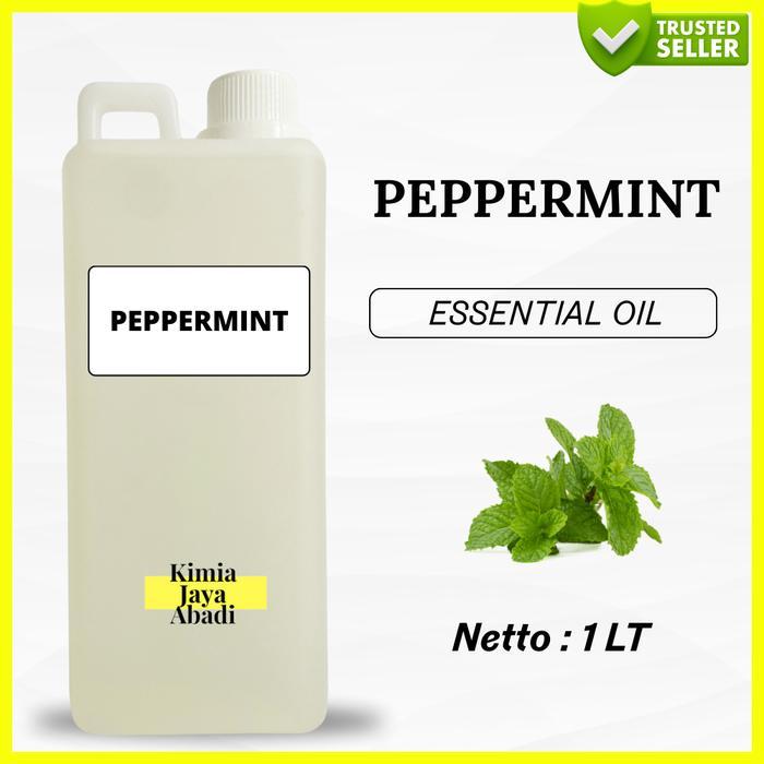 Promo Peppermint Essential Oil / Minyak Peppermint Oil 1 Liter Asli Terlaris