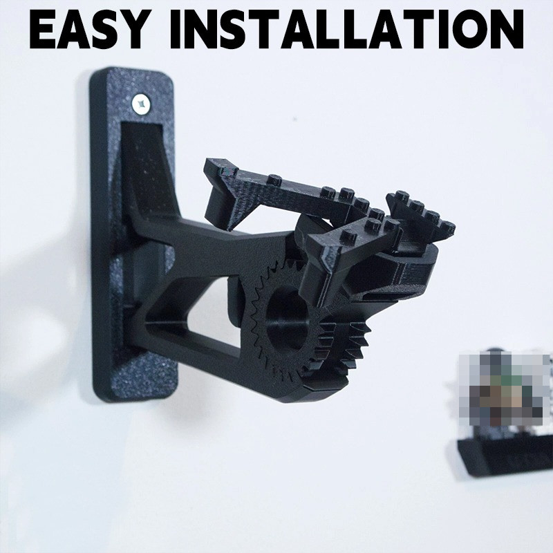 DIY Building Block Wall Display Bracket Wall Mount Holder for LEGO 75292 Razor Crest Mandalorian