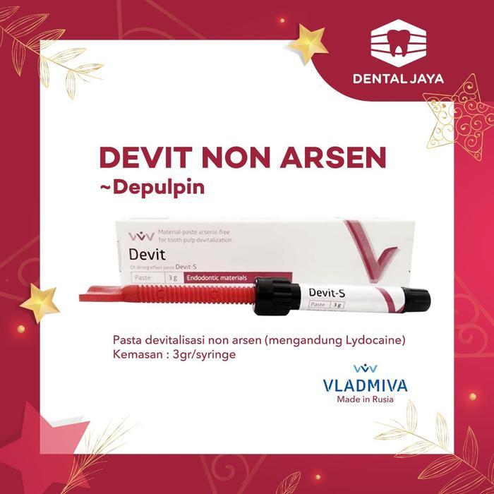 Vladmiva Devit S Non Arsen Devitec Depulpin Devitalisasi Pulpa