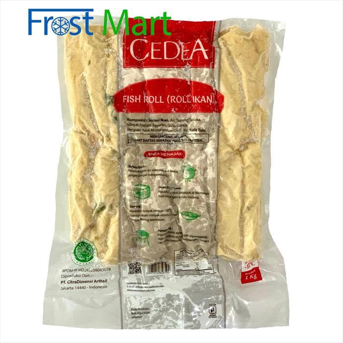 Fish Roll Fishroll Cedea 1 Kg Isi 40 Pcs