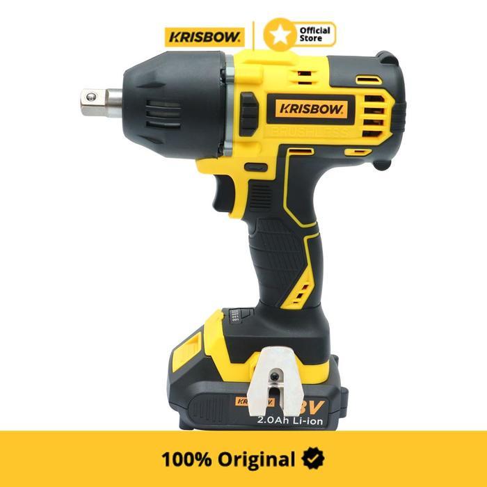 KRISBOW MESIN IMPACT WRENCH CORDLESS 18 V IRCIWB18