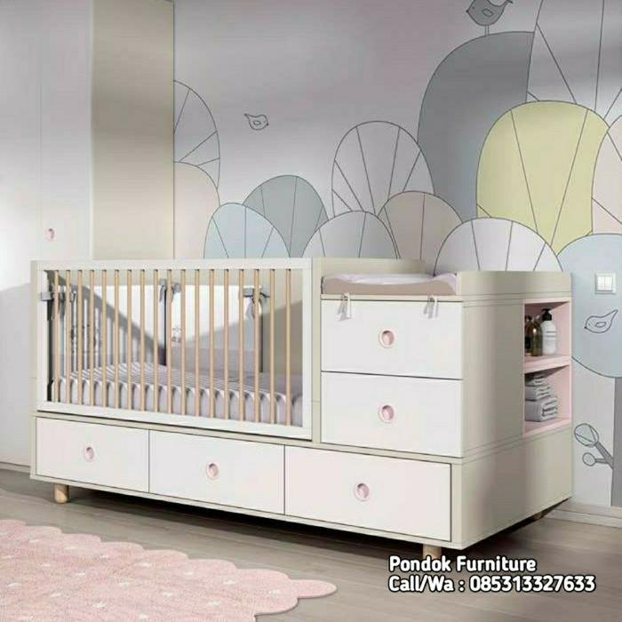 box bayi kayu box bayi minimalis tempat tidur bayi tempat tidur modern