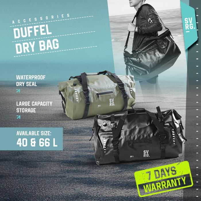 SVRG Duffel Dry Bag 40 L 40L 60L 60L - Travel Bag - Tas Olahraga - Carrier - Outdoor Gear -