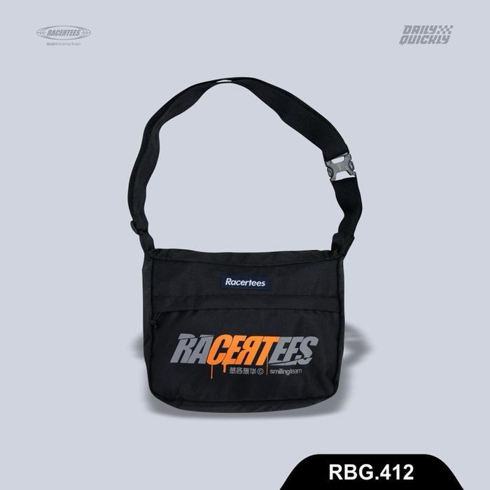 RACERTEES Tas Slingbag Hitam - RacerGraf