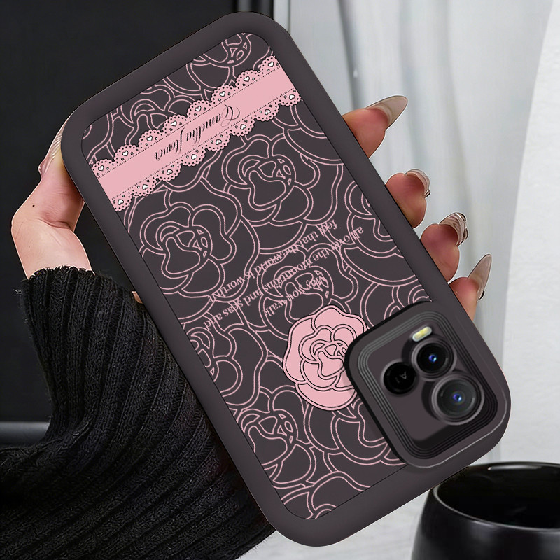 Casing Hp untuk VIVO Y21 Y21s Y21t Y21e Y21a Y21G Y33s Y33t Case Pola klasik Kasing silikon Cesing  