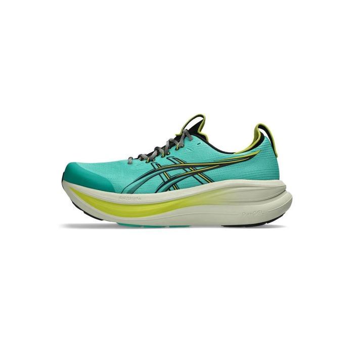 Sepatu Lari Pria Asic Gel Nimbus 28 TR Aurora Green - 1011C216.300