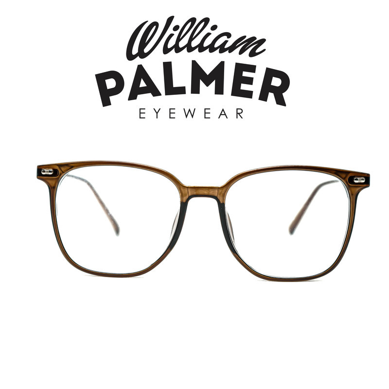 William Palmer Kacamata Pria Wanita 85008 Brown