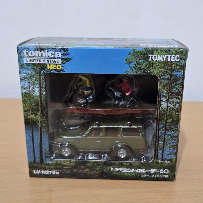 TLV Tomica Limited Vintage Neo Toyota Land Cruiser 60 LV N279e Hobby Koleksi Mobil Mainan Mini Scale
