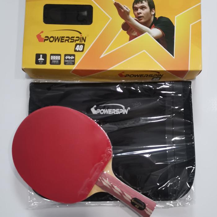 ZENITHERTT// BET PINGPONG / BAT TENIS MEJA - POWERSPIN 40