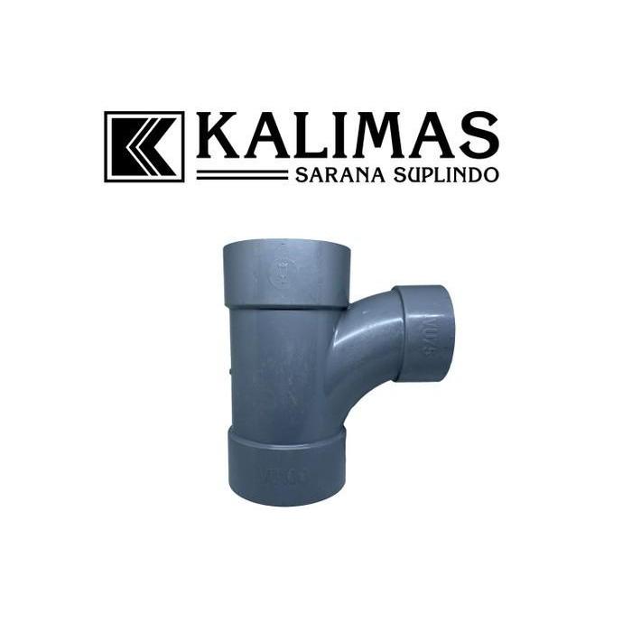 Vlok Tee Y Pvc D (Japan) D. 4" X 2" #Gratisongkir
