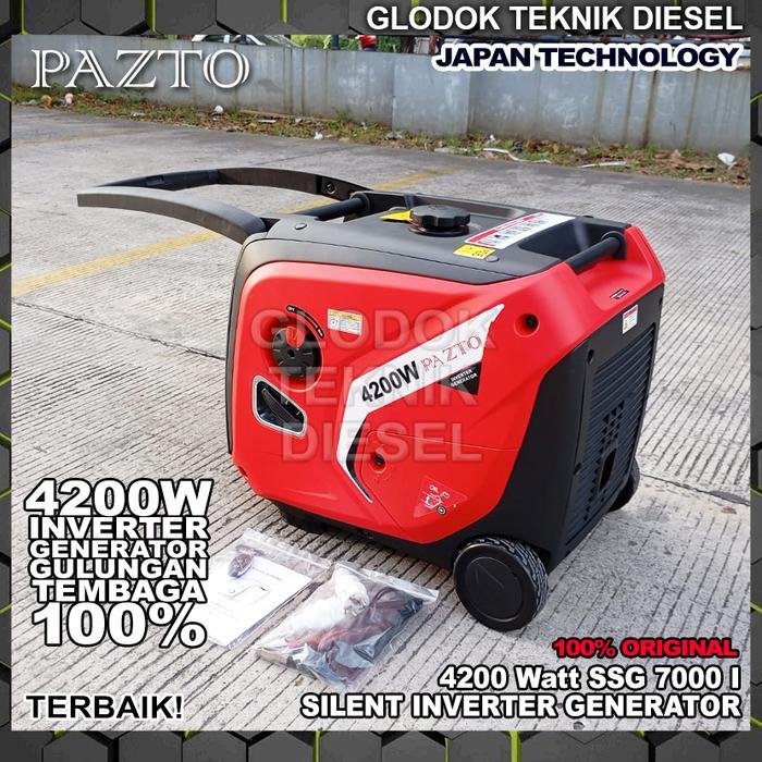Silent Genset Inverter 3000 Watt 4000 Watt Silent Inverter Gasoline Generator 4200 - 3700 Watt Super