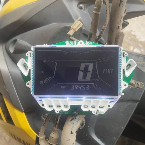 "New" lcd aerox 155 spidometer yamaha LCD SPEEDOMETER AEROX 155 / LEXI 125 ORIGINAL SPEEDOMETER