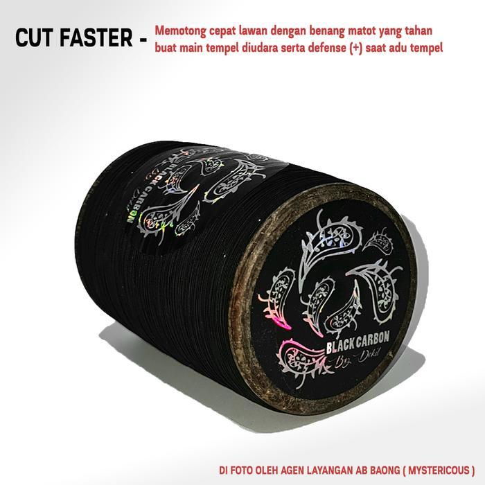 Dekil Black Carbon Gelasan Matot Senar Mati Tournament Terlaris