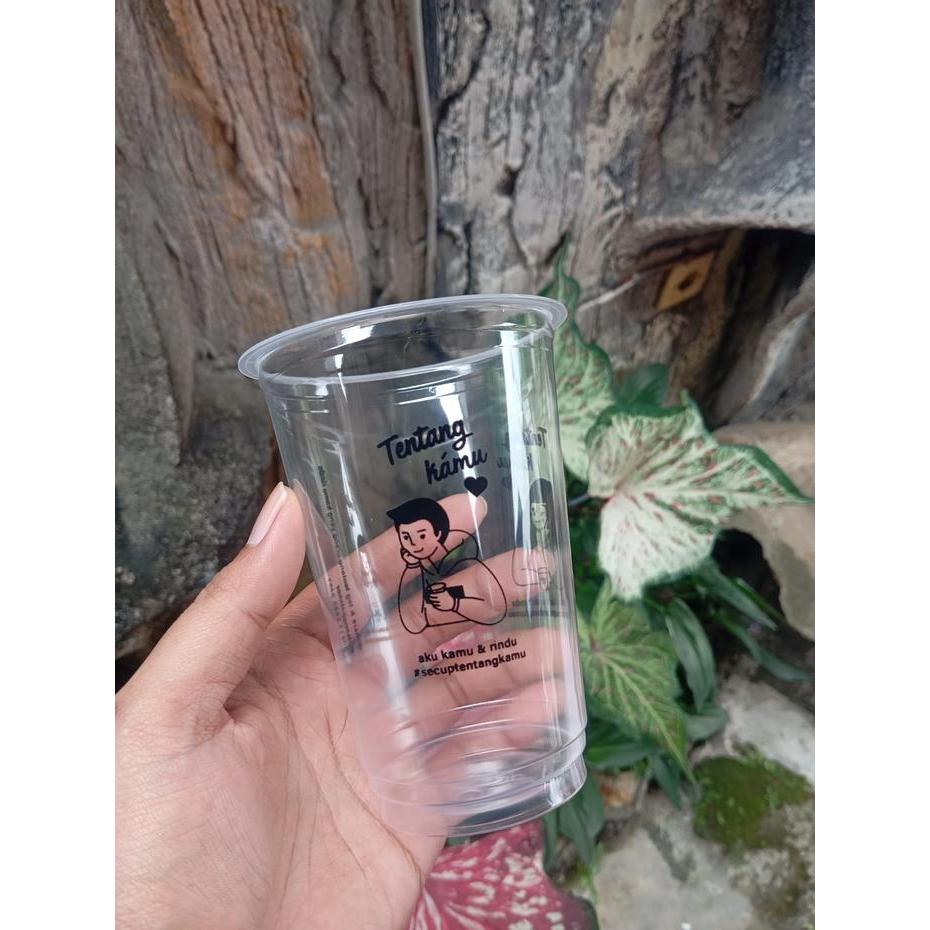 sablon cup 14 16 18 dan 22 oz datar tebal