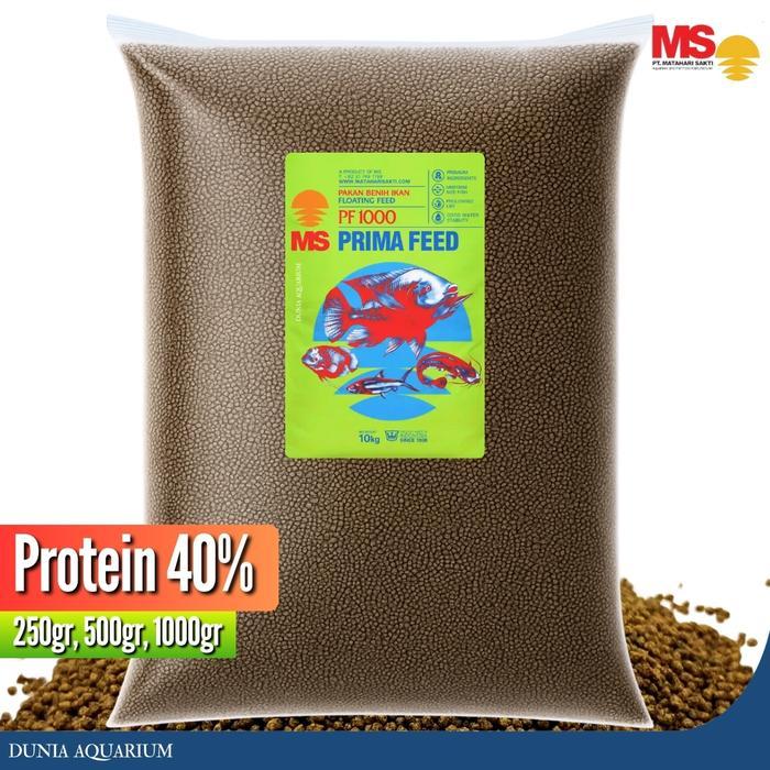 TERLARIS PF 1000 Pakan Benih Ikan Protein 40% / Pelet Benih Ikan, Pelet Ikan Cupang, Pelet Ikan