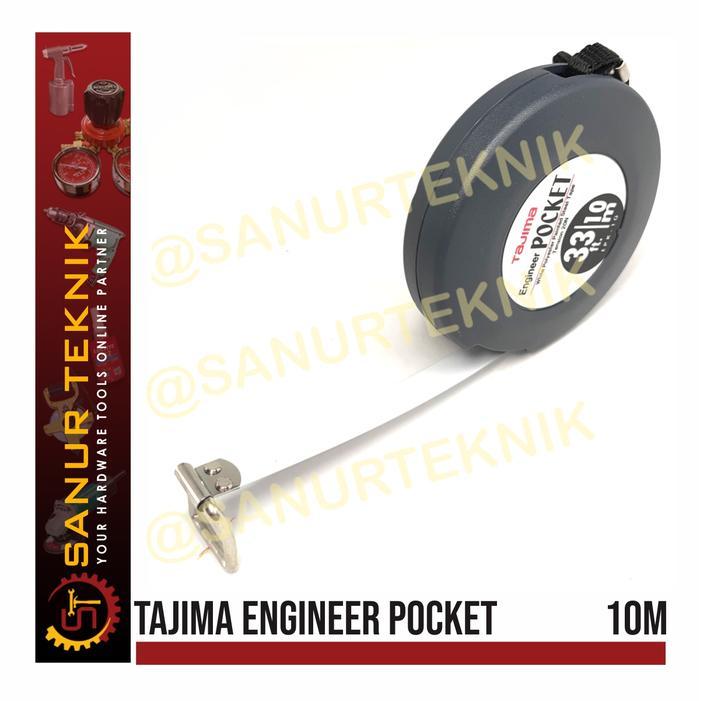 Tajima 10 Meter / Engineer Pocket / Meteran Saku / Meteran Mini 10 M