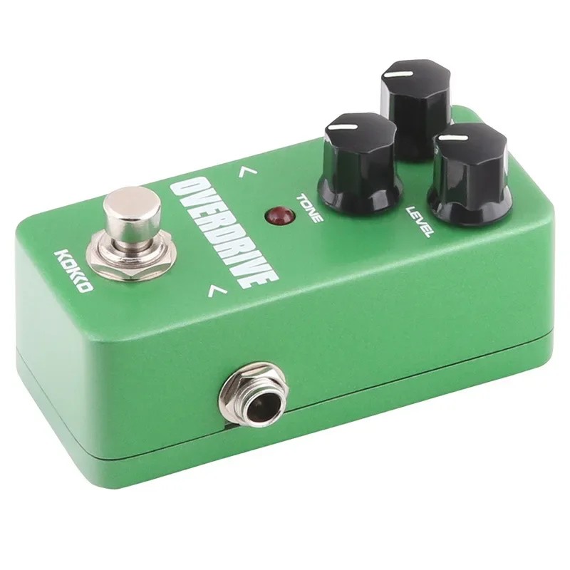 KOKKO Overdrive Electric Guitarra Effect Pedal Natural Tube Overdrive Effect True Bypass Pedal FOD3