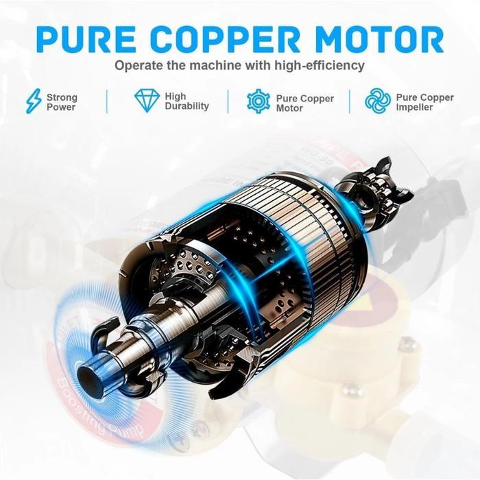 Pompa Pendorong Tekanan Air Booster Pump 180Watt / Mesin Pompa Otomatis / Mesin Pendorong Air Shower