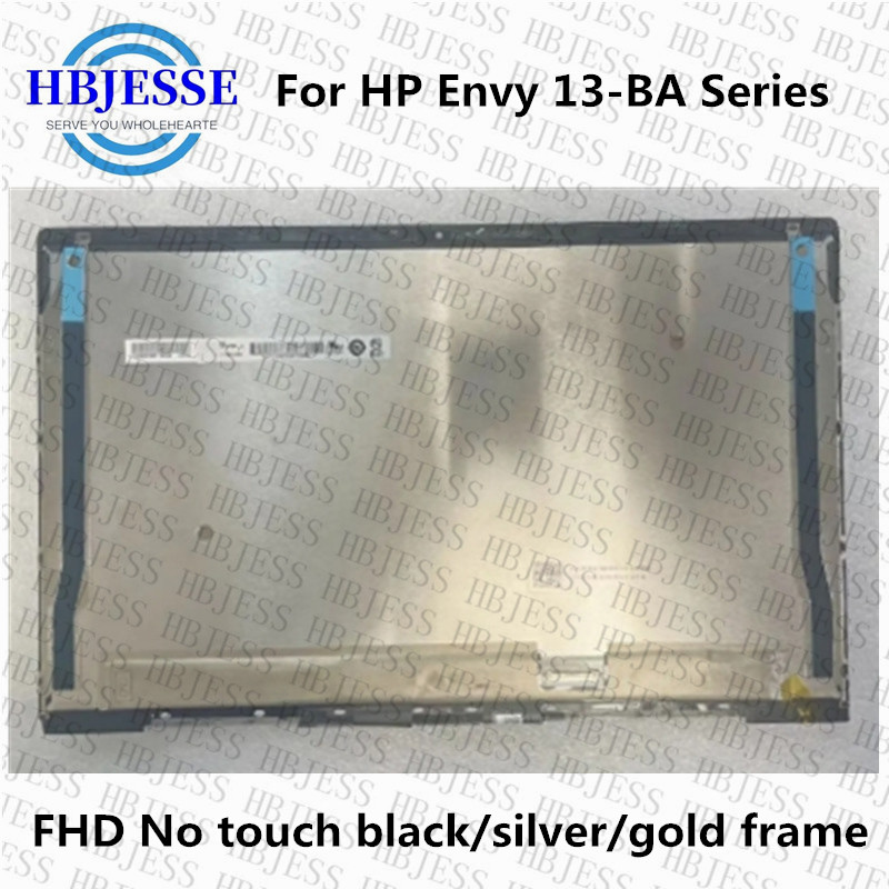 Original 13.3'' LCD Screen For HP Envy 13-BA FHD Lcd Display No Touch Screen Digitizer Assembly