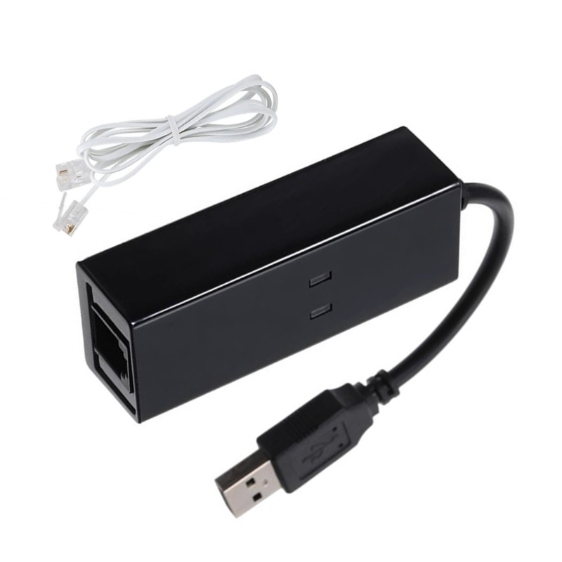 USB 2.0 56K Fax Modem, 56K External Modem, USB 56K External Dial Up Voice Fax Data Modem Fit for