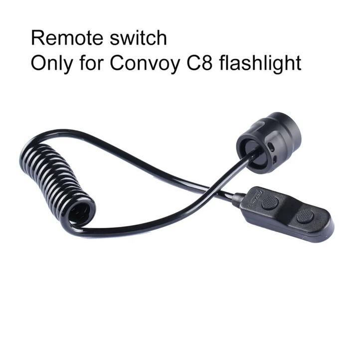 Tail Switch Remot Untuk Senter Convoy C8 C8+