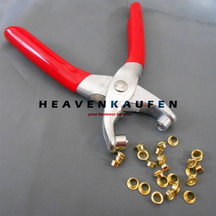Tang Pasang Eyelet Alat Pasang Eyelet Mata Ayam Diameter 3 mm dan 5 mm Serbaguna Eyelet Mata Ayam 3 