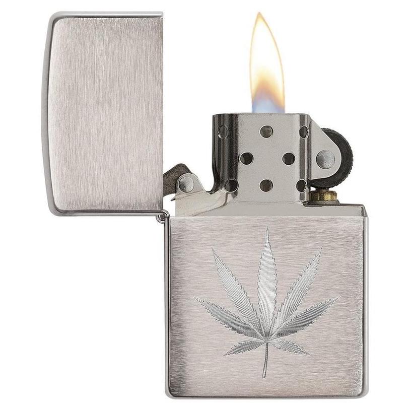 Zippo Leaf Design Engrave 29587