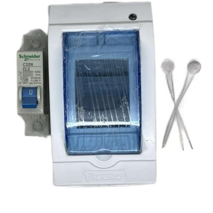Schneider MCB MODIF CL2-CL4-CL6-CL10-CL20-CL25 Amper 450 Wat Bonus BOK 2 Group Segel Timah Fleksibel