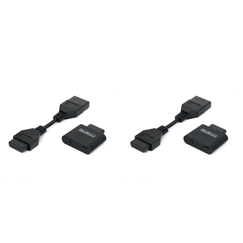 ABZW 2X For Blueretro Wireless Game Controller Adapter For SNK NEOGEO MVS AES CD Conosle For PS4 PS5