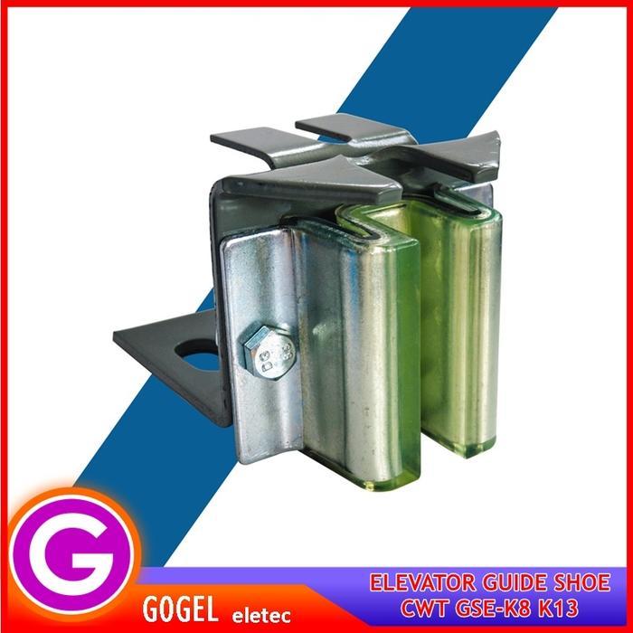 Elevator Guide Shoe Counterweight/Cwt Rail K8 Gse-8K Sliding Car Lift