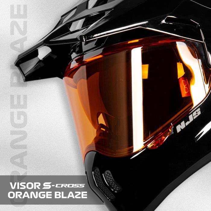 Visor Njs S-Cross Kaca Helm Njs Scross Kaca Njs Adventure S Cross