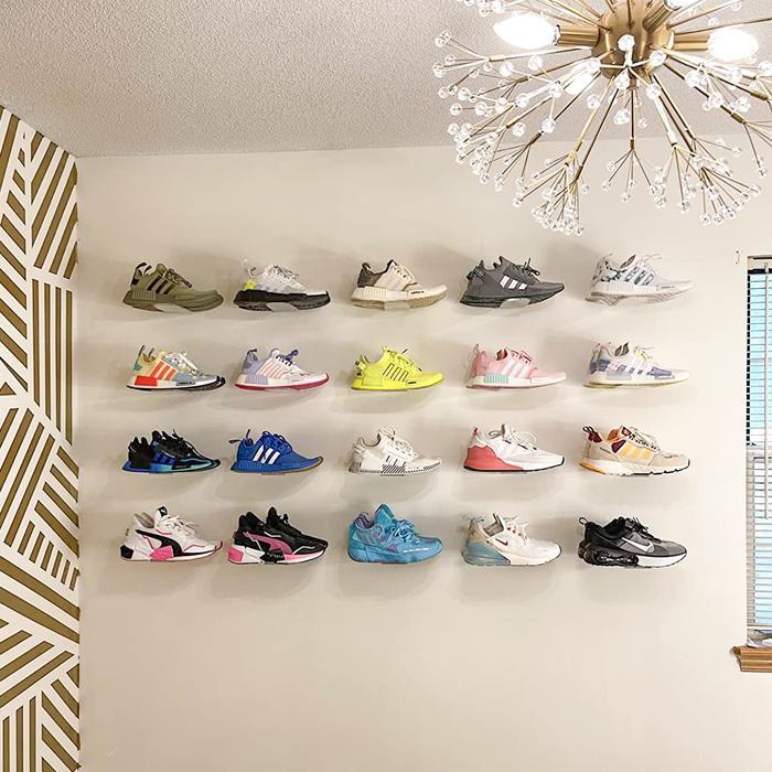 Braket Display Sepatu Tatakan Sandal Sepatu Tempel Dinding Display Sandal Sepatu Tempel Dinding