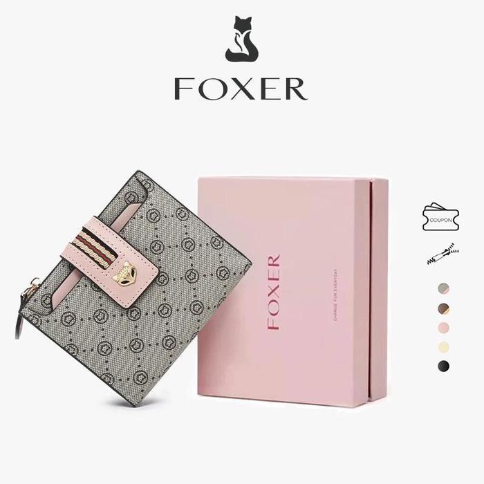 Foxer Dompet Wanita Dompet Lipat Wanita Dompet Wanita Korea Dompet Pendek Dompet Perempuant Diskon