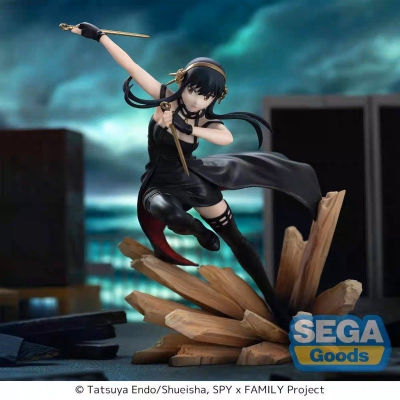 In Stock Genuine SEGA Spy X Family Luminasta Yor Forger Prize Figure Collectible Model
