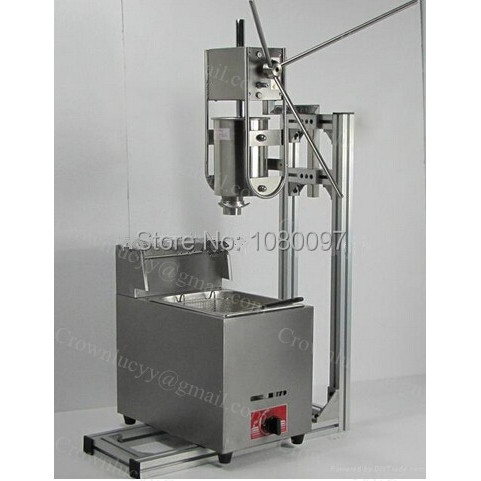 3L Churros filling machine churros maker 6L Gas fryer Churros Machine with Fryer