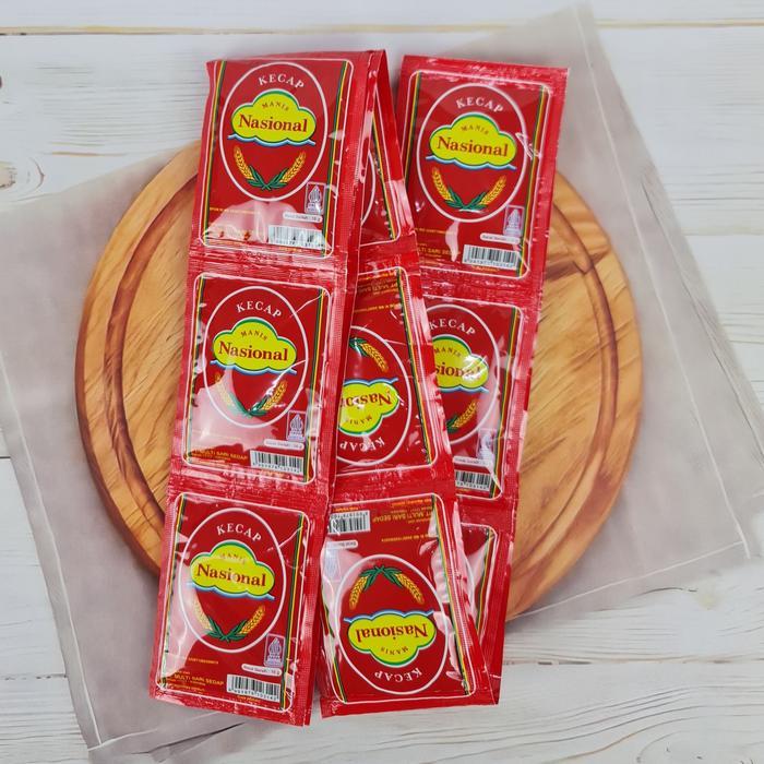 NEW!! Kecap Manis Nasional Sachet 16g -36 pcs, Saus Kecap Enak - Makanan